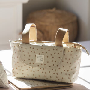 ארגונית לעגלה POPPY CINAMON לבבות