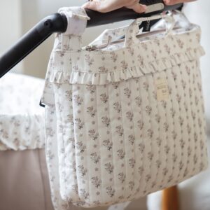 תיק החתלה BOTTON פרחים